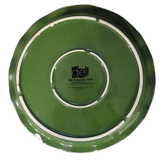 Dei Stoneware Recipe Pie Plate - Picture 2 of 4